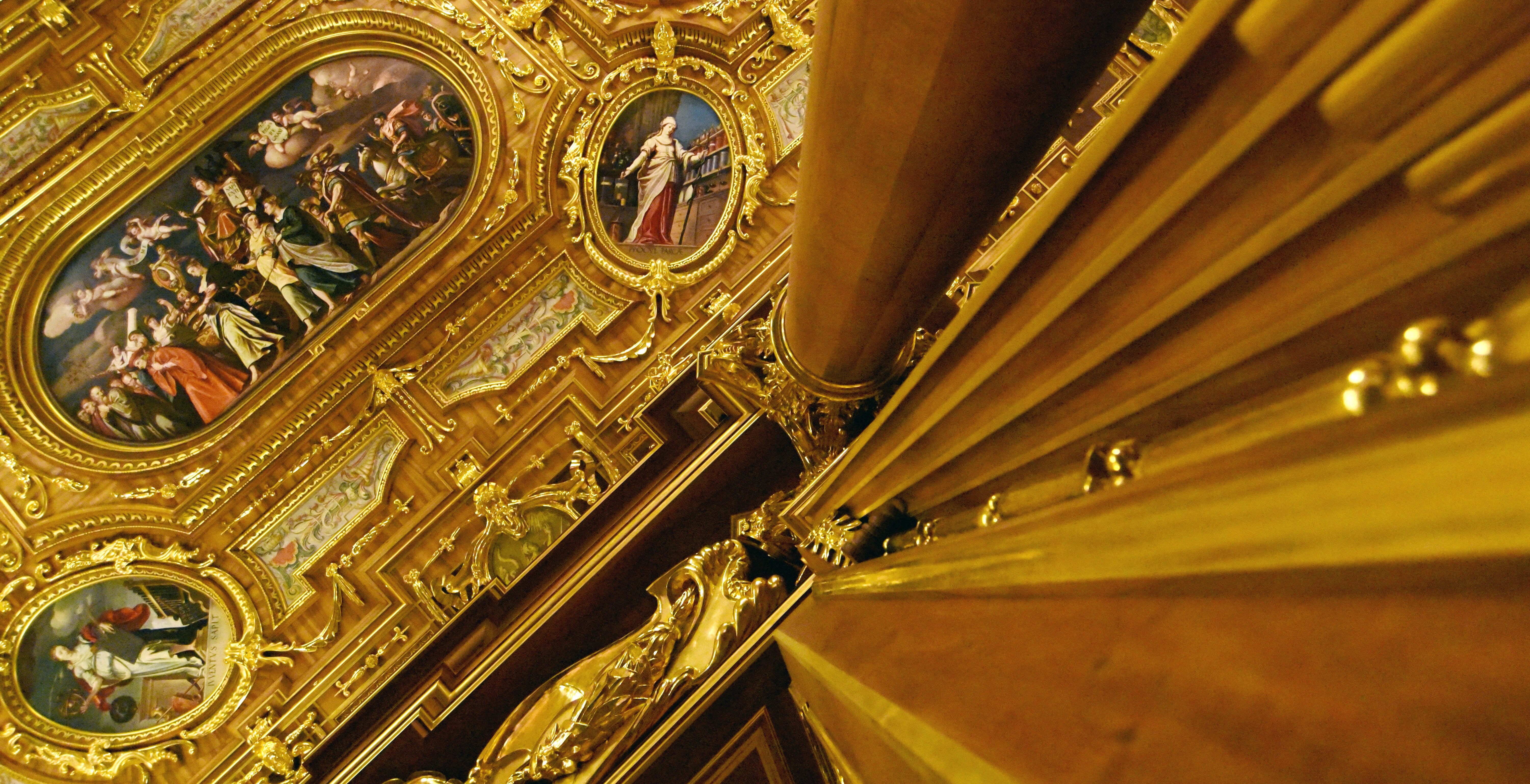 Die Decke im Goldenen Saal