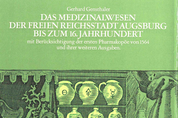  Band 21 Das Medizinalwesen der freien Reichsstadt Augsburg bis zum 16. Jahrhundert Gerhard Gensthaler - 1973 16,80 € 