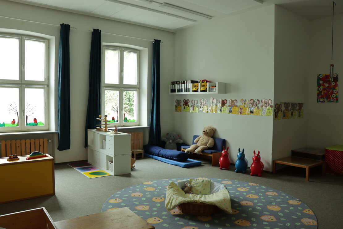 Krippe Schlafraum