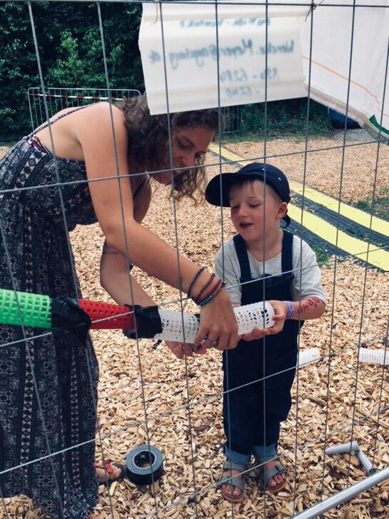 Mit Upcycling den Sternenhimmel auf dem Modular Kids glänzen lassen