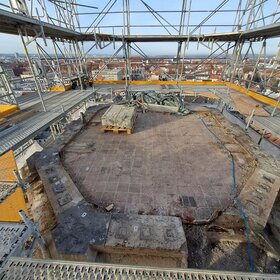 Aussichtsplattform ohne Säulenelemente