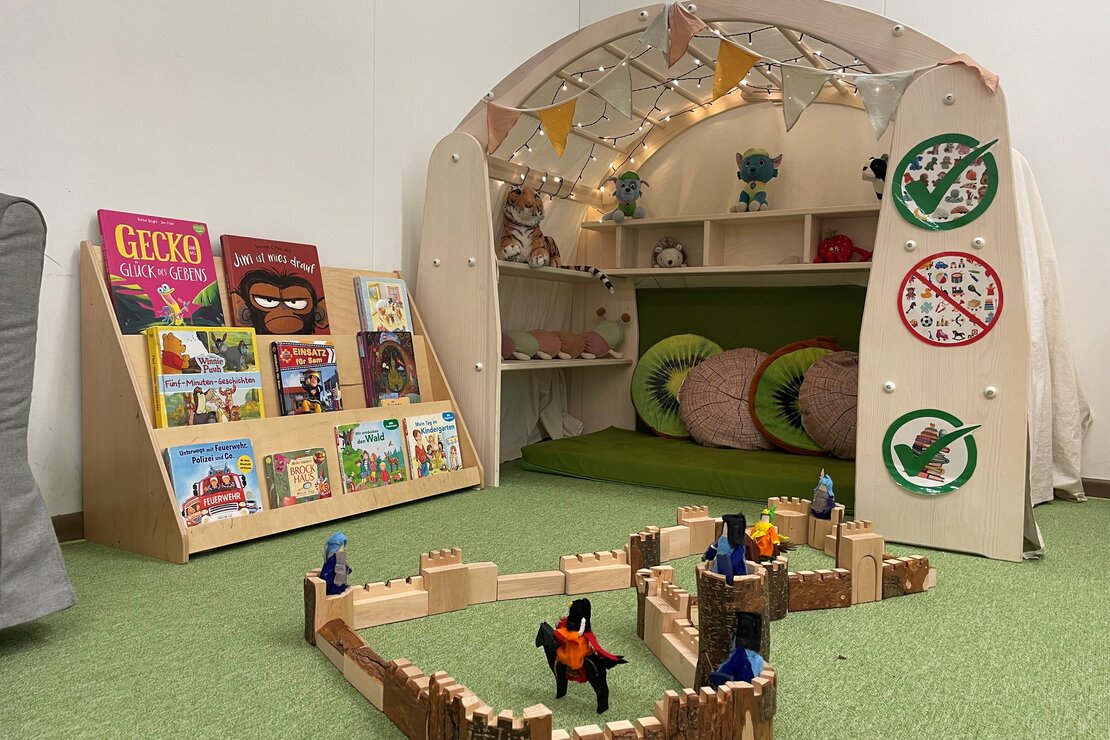 Rollenspielraum (Leseecke)- Kindergarten