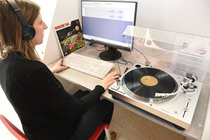 Digitalisierung von Schallplatten und Kassetten im MusicMakerSpace "Next Level" der Stadtbücherei