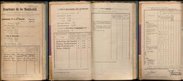 Statistische Auswertung der ersten Stadtratswahl. 1. Juli 1919. Stadtarchiv Augsburg, Hauptaktenverwaltung (HAV), Aktengebiet 1 (Allgemeine Verwaltung) – Bestand 22, Nr. 238.