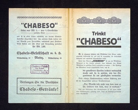 1.4.a Werbeanzeigen "Chabeso"
