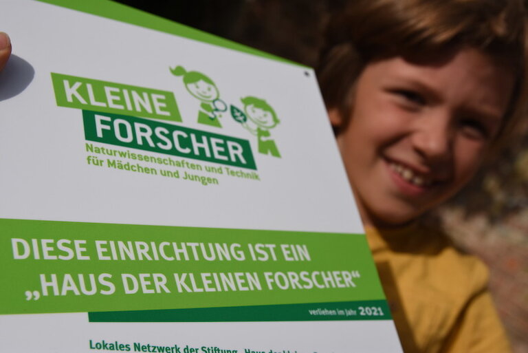 Zertifizierung als Haus der kleinen Forscher