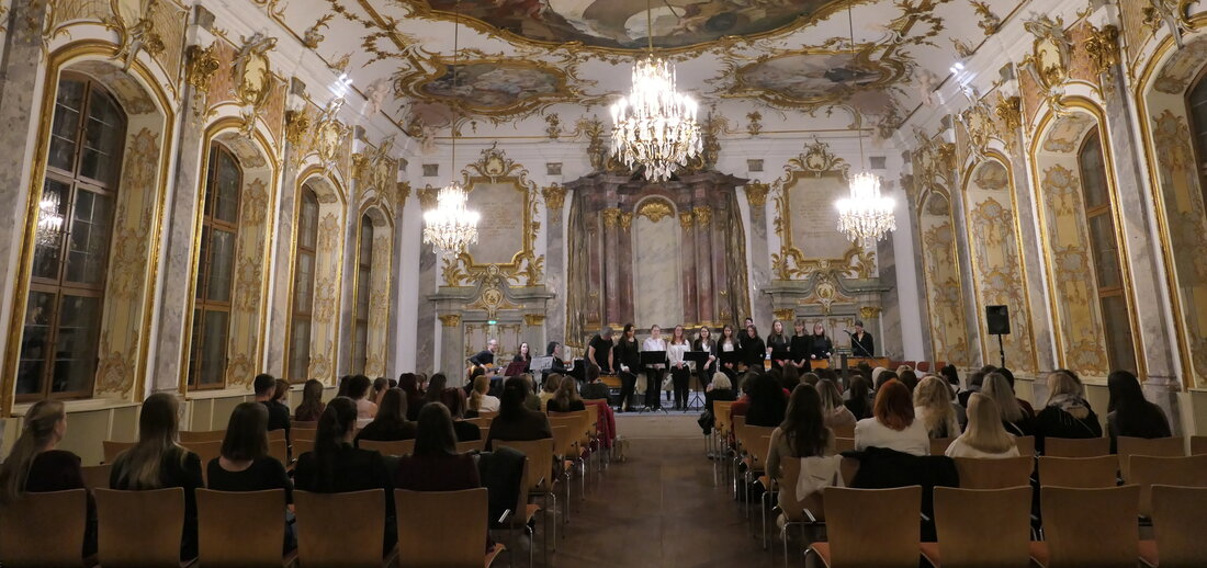 Abschlussveranstaltung im Kleinen Goldenen Saal