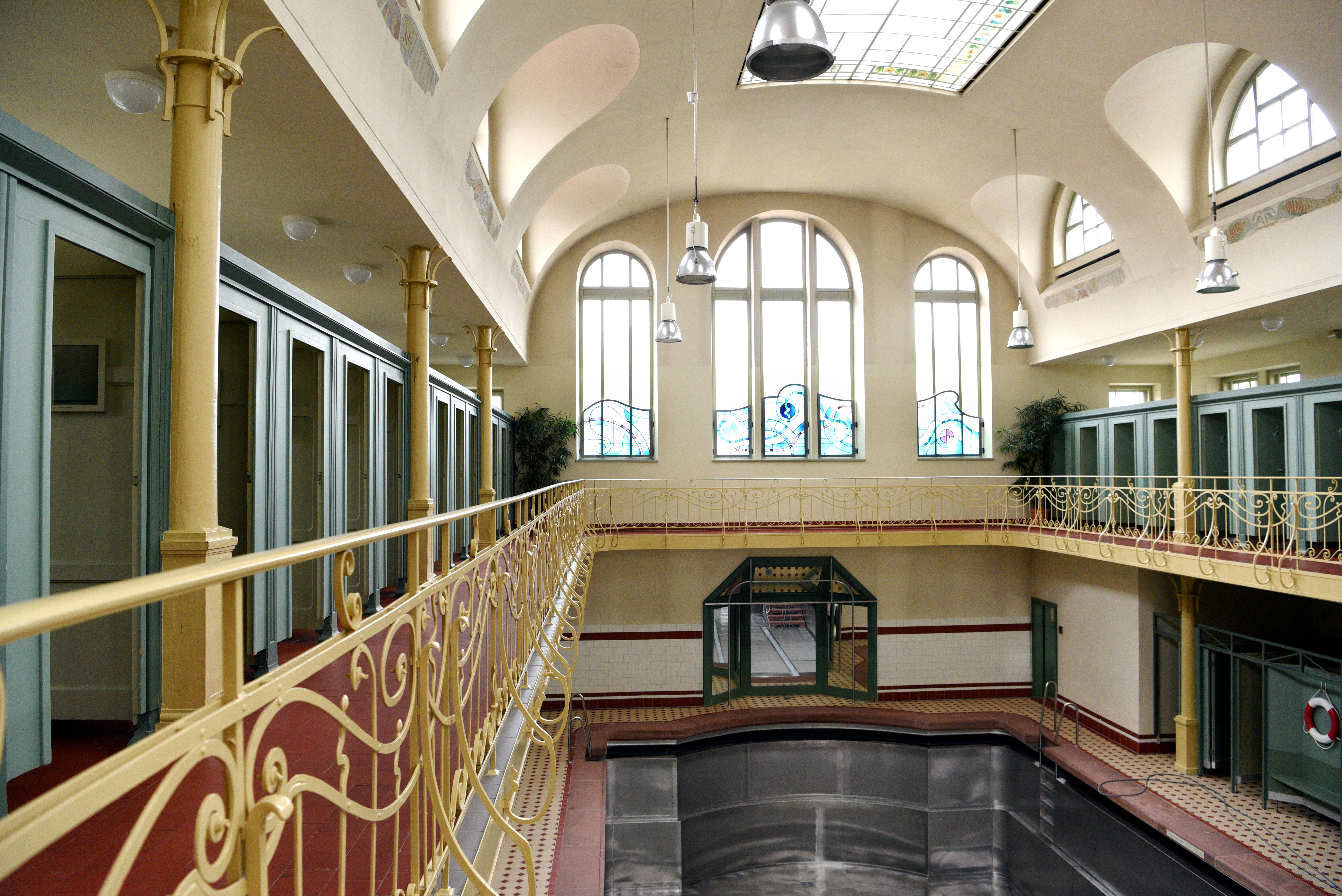 Innenansicht des Alten Stadtbades