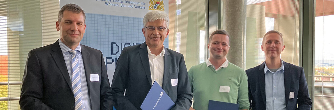 Überreichung des Ernennungsschreibens