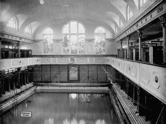 Historische Aufnahme Altes Stadtbad