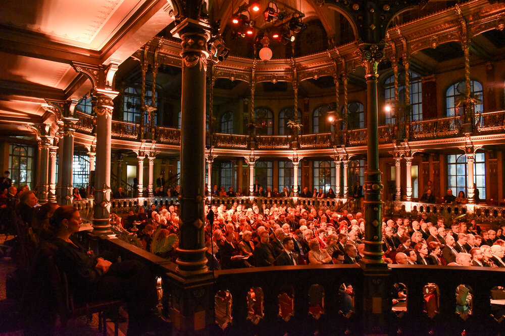 Verleihung des Augsburger Friedenspreises 2025 an Dr. Josef Schuster, Vorsitzender des Zentralrats der Juden in Deutschland.