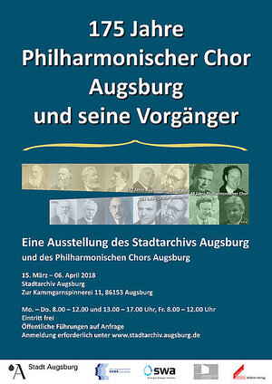 175 Jahre Philharmonischer Chor Augsburg und seine Vorgänger