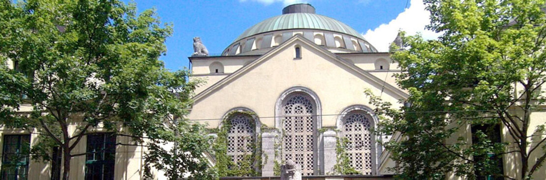Die 1914 bis 1917 im Jugendstil gebaute Synagoge gehört zu den schönsten in Europa. Quelle: S.Kerpf/Stadt Augsburg