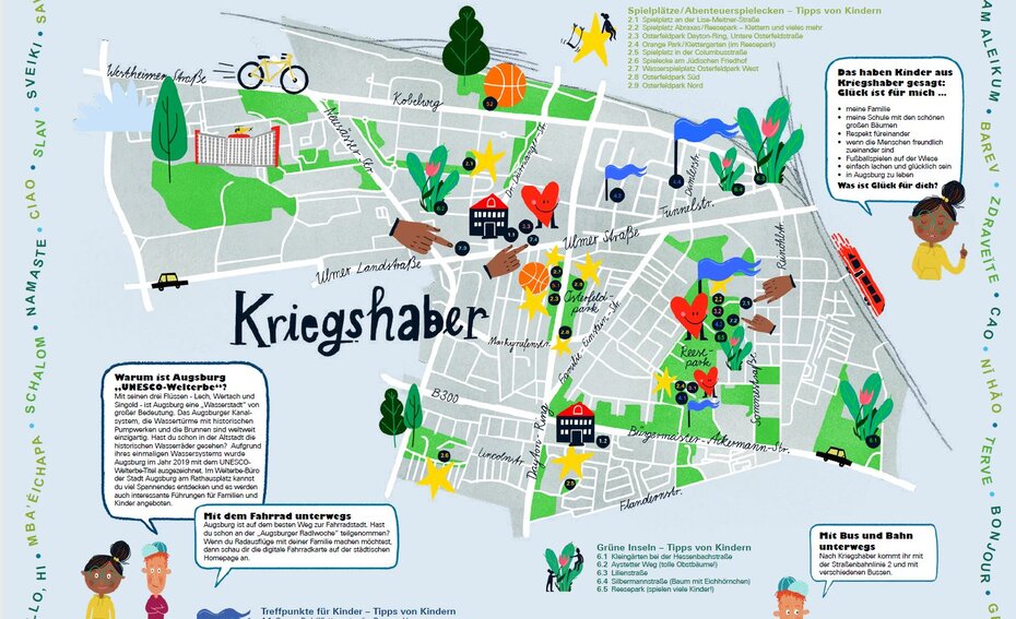 Neue Stadtteilpläne nur für Kinder