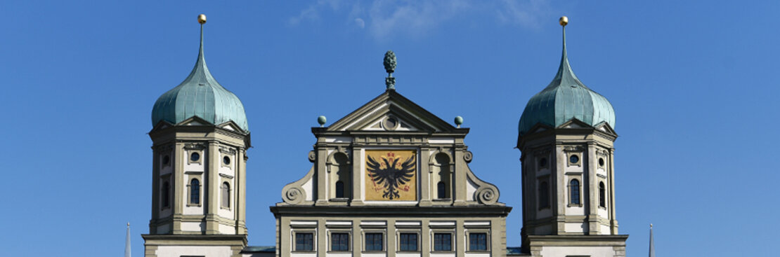 Das Augsburger Rathaus – Touristenattraktion und Wahrzeichen. Foto: Ruth Plössel/Stadt Augsburg Das Augsburger Rathaus – Touristenattraktion und Wahrzeichen. Foto: Ruth Plössel/Stadt Augsburg