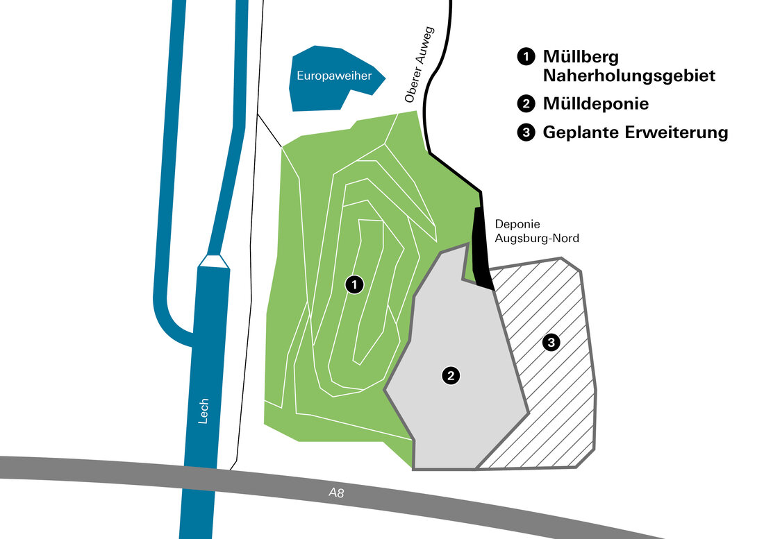 Erweiterung der Deponie Augsburg-Nord