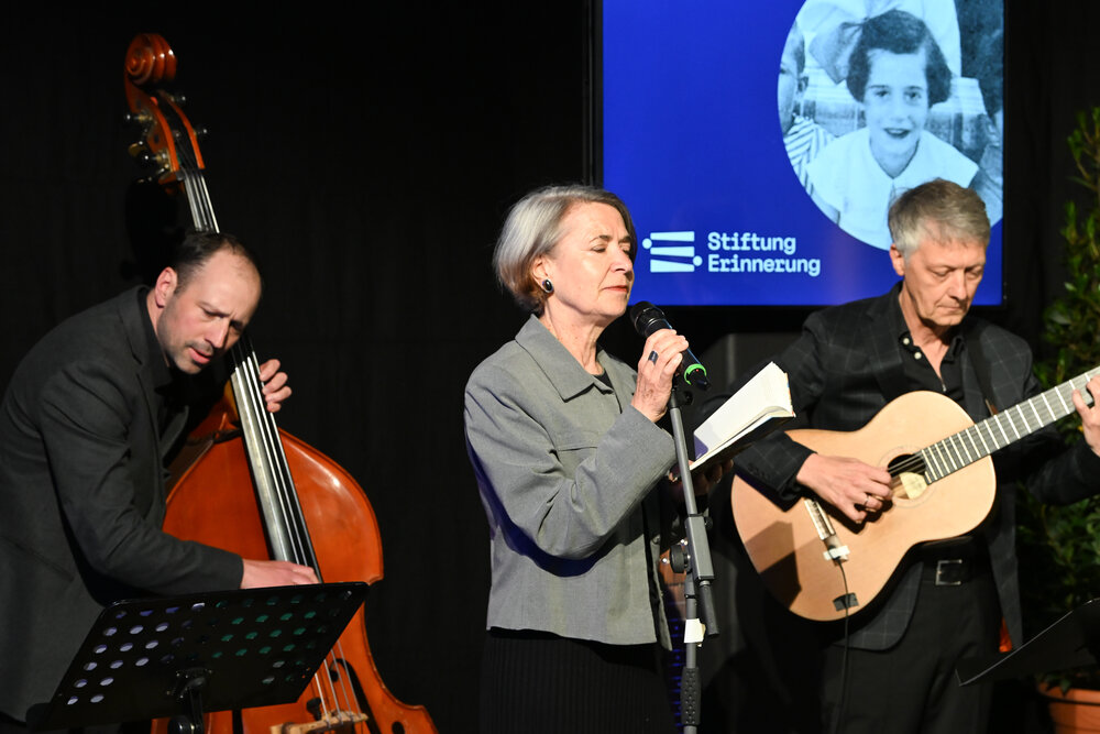 Musikalische Unterhaltung bei der Verleihung