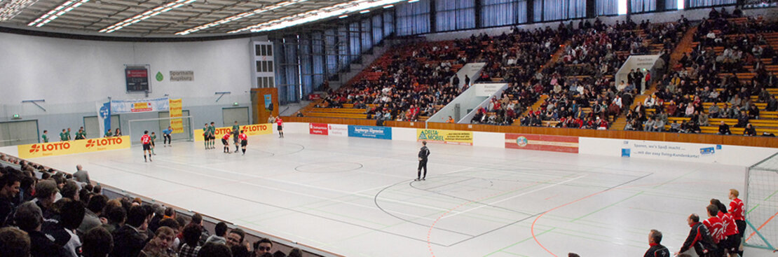 Erhard-Wunderlich-Sporthalle. Foto: Siegfried Kerpf/Stadt Augsburg