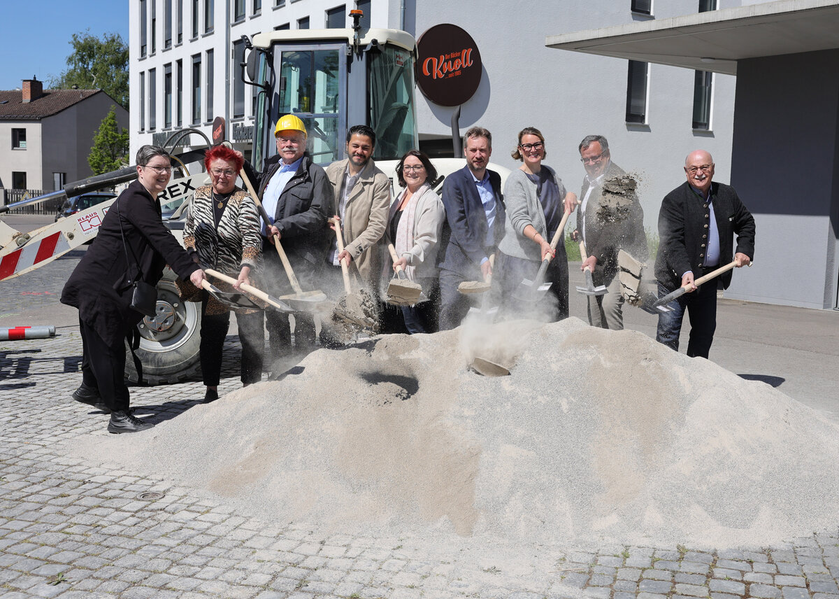 Lechhauser Stadtplatz wird neu gestaltet