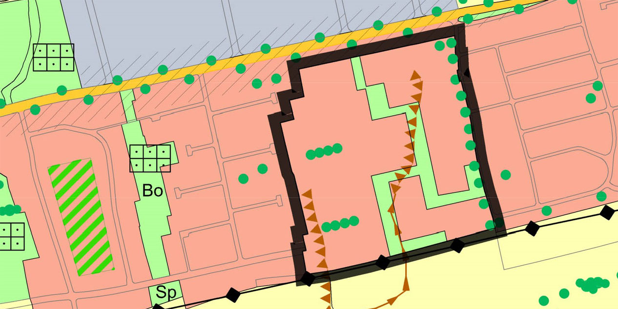 Flächennutzungsplan - Änderungsplan