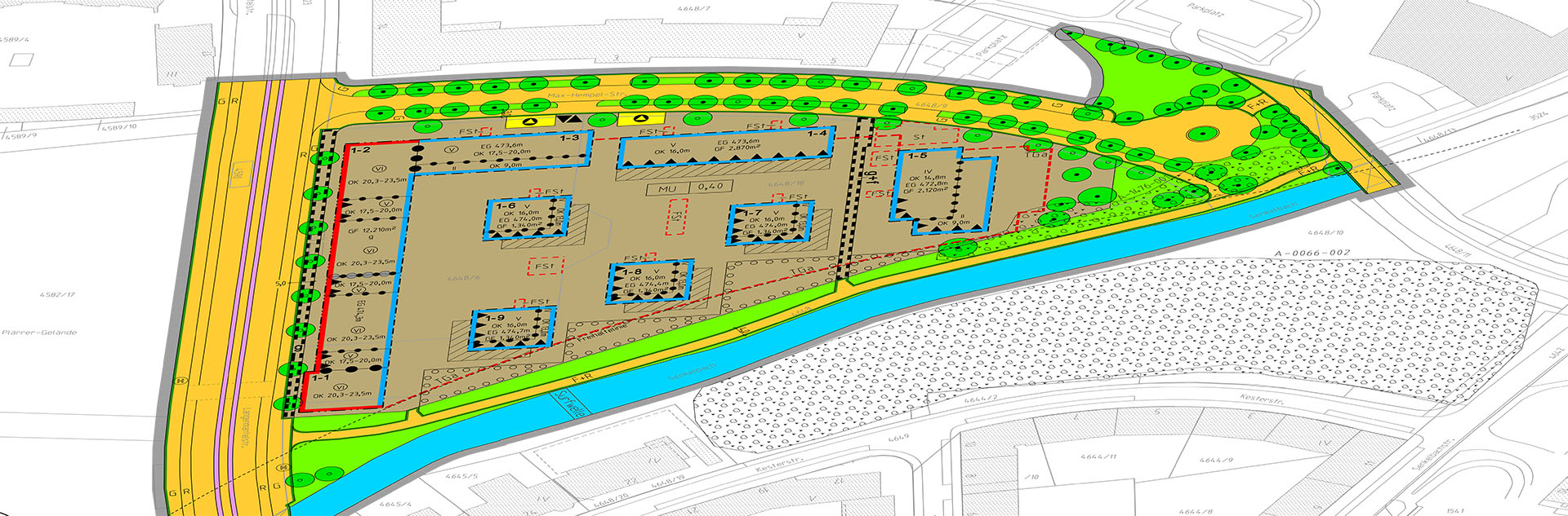 Vorentwurf Bebauungsplan Nr. 449 A