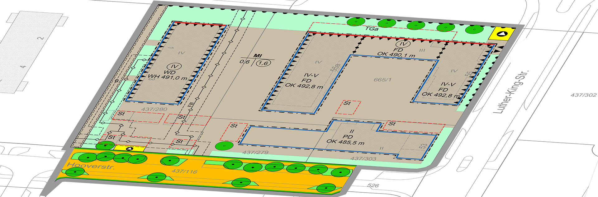 Vorentwurf Bebauungsplan Nr. 280 II A
