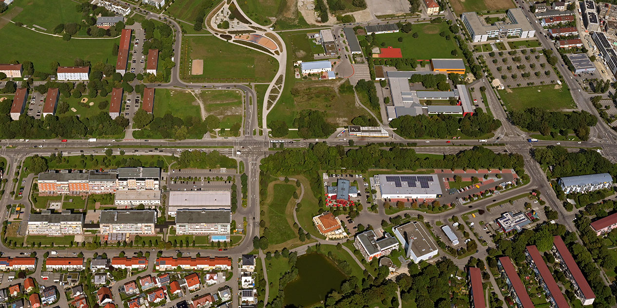 Luftbild Bürgermeister-Ackermann-Straße