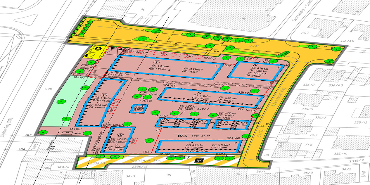 Entwurf Bebauungsplan Nr. 299