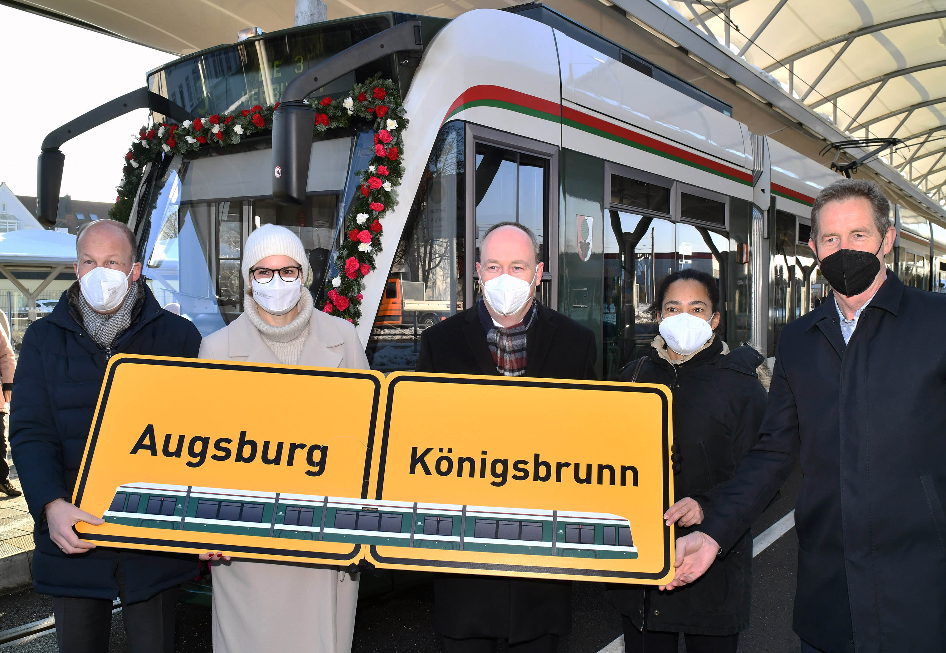 Die neue Linie 4. Foto: Thomas Hosemann/swa