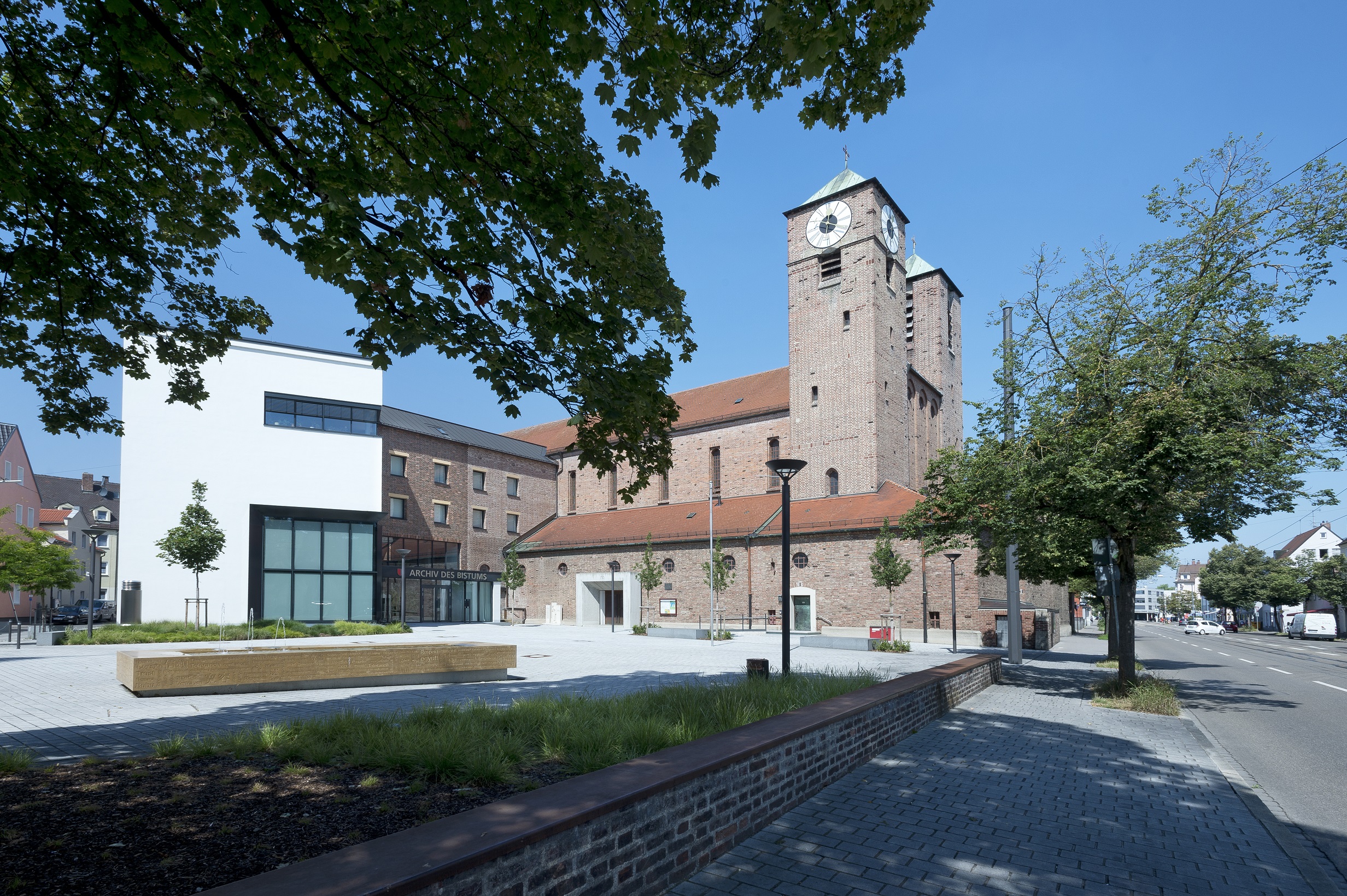 Friedensplatz in Oberhausen. Foto: Bernd Müller / Stadt Augsburg 