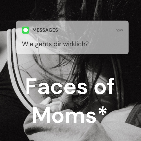 Ein Screenshot eines Handydisplays mit der Nachricht "Wie gehts dir wirklcih?"