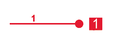 Straßenbahnhaltestelle mit Endstation