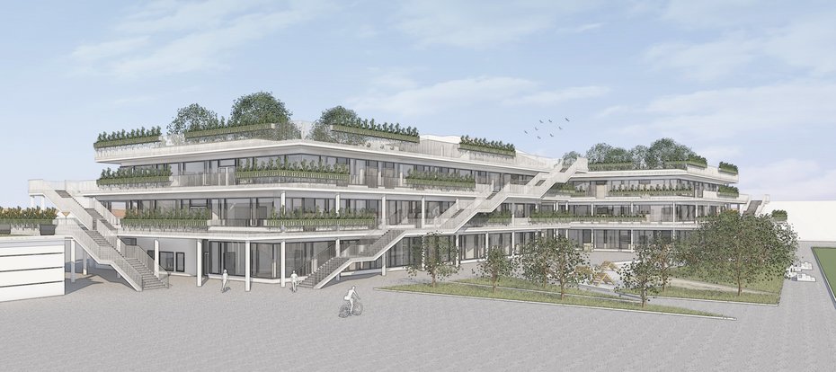 Visualisierungen Neubau - Bildnachweis: Obel Architekten