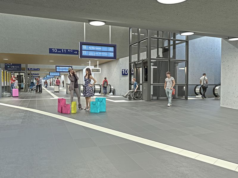 Hauptbahnhof Stadt Augsburg