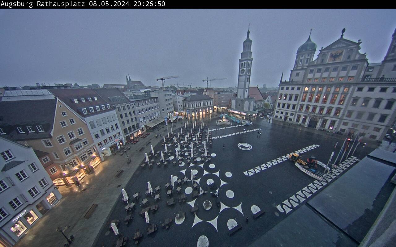 Webcam Ausburg Rathausplatz