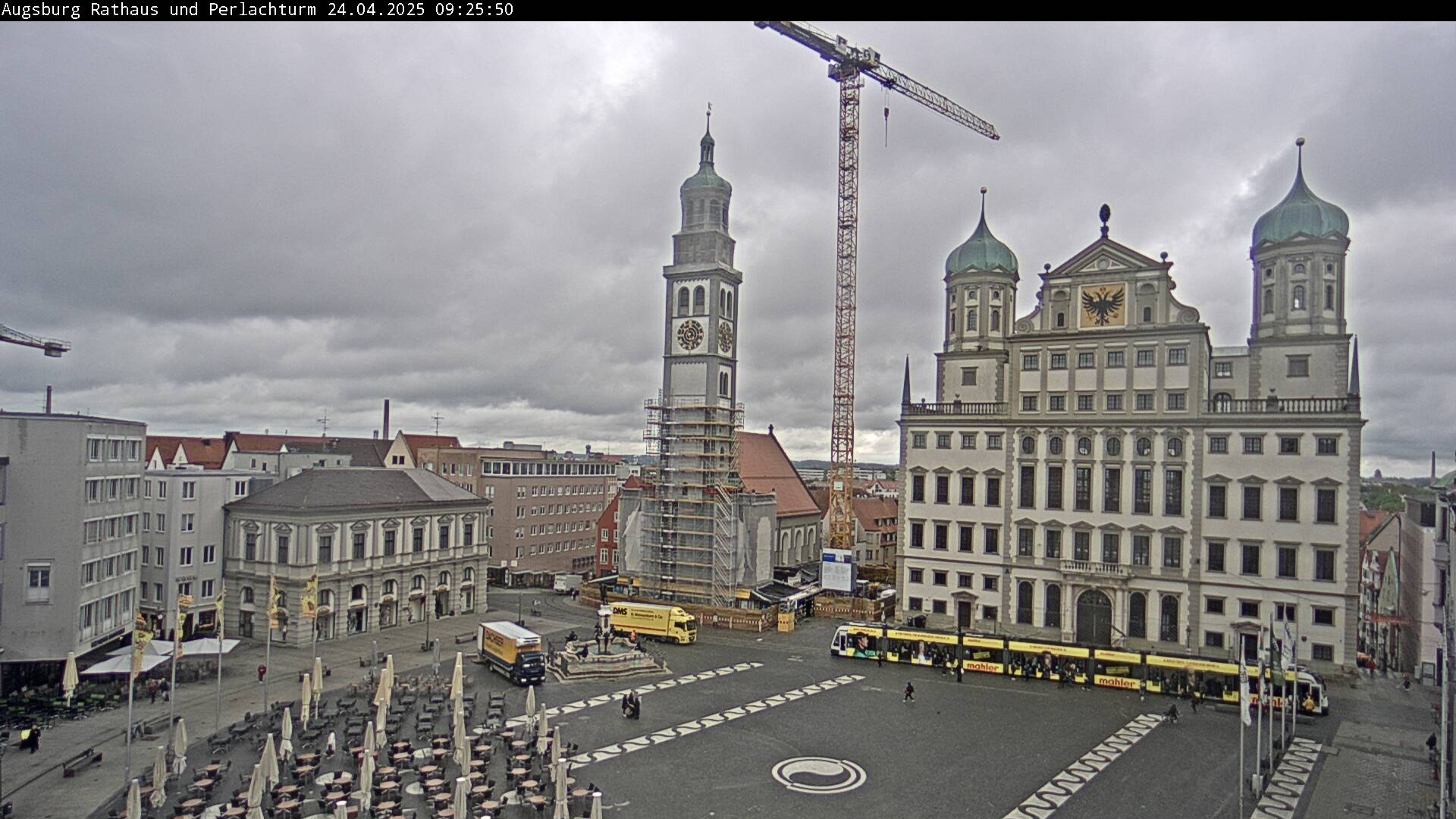 Augsburg, Rathausplatz / Deutschland