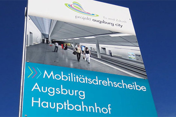 Mobilitätsdrehscheibe Augsburg