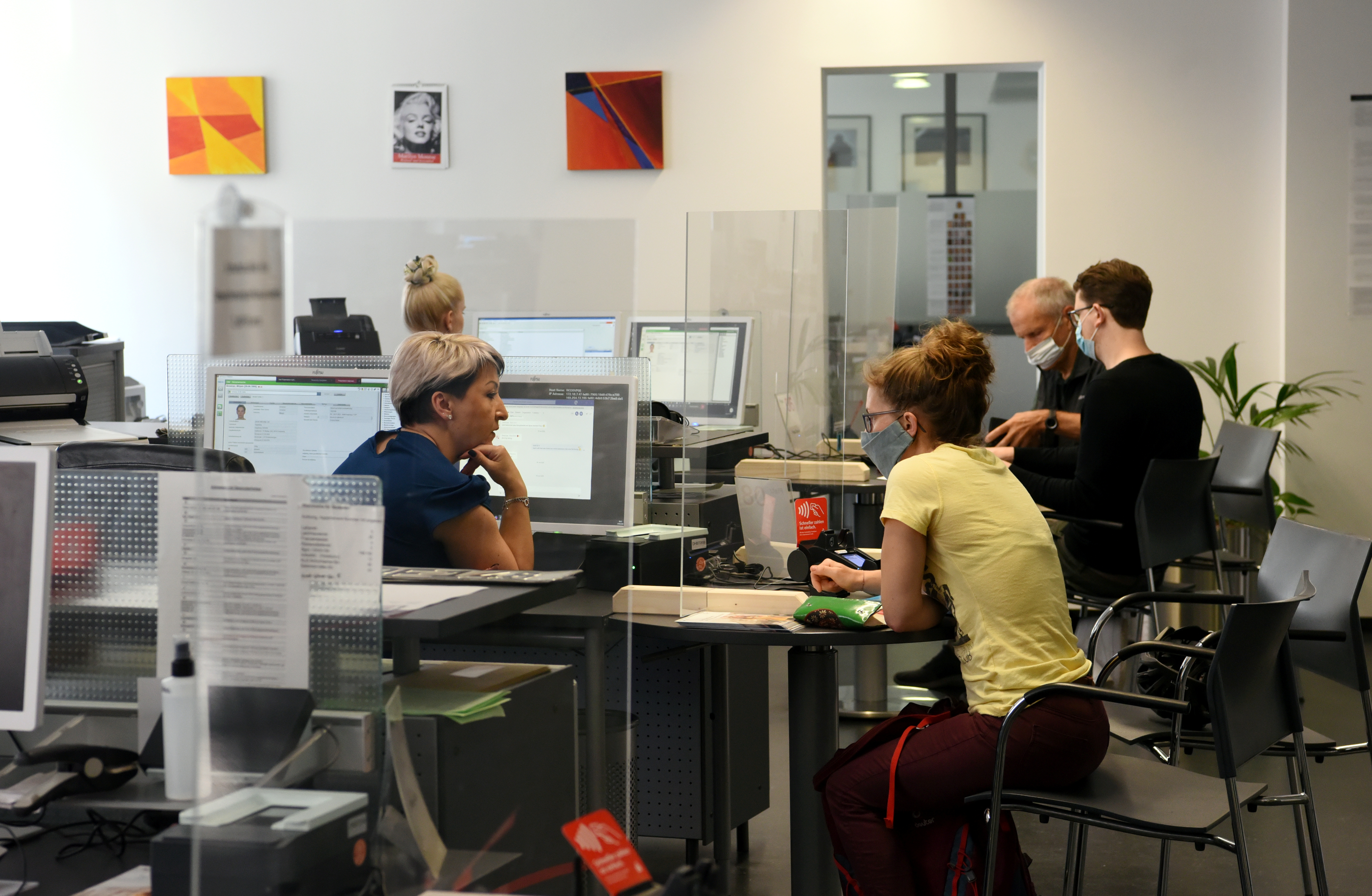 Bürgerbüro Blaue Kappe. Foto: Ruth Plössel/Stadt Augsburg