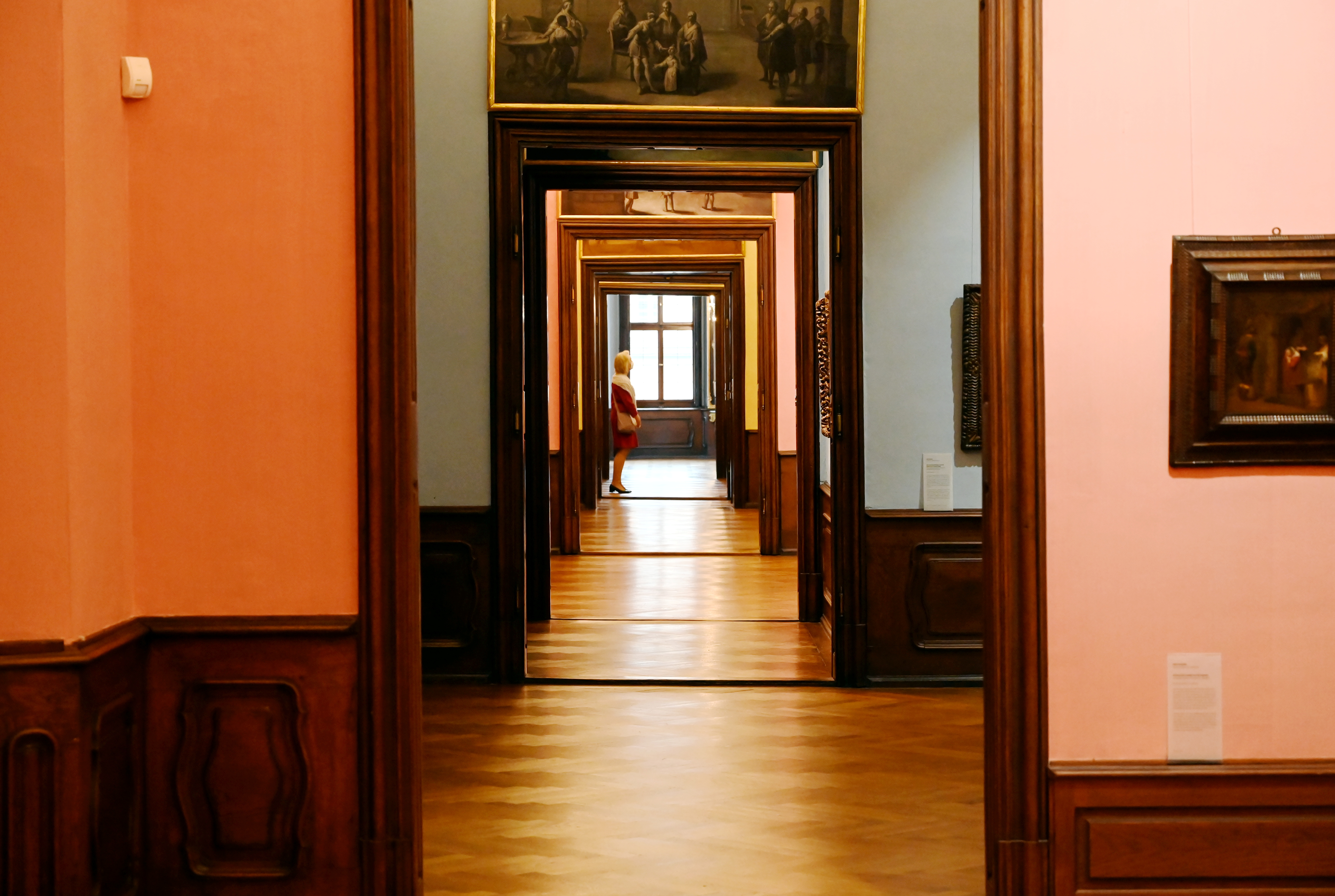 Ein Museum von innen.