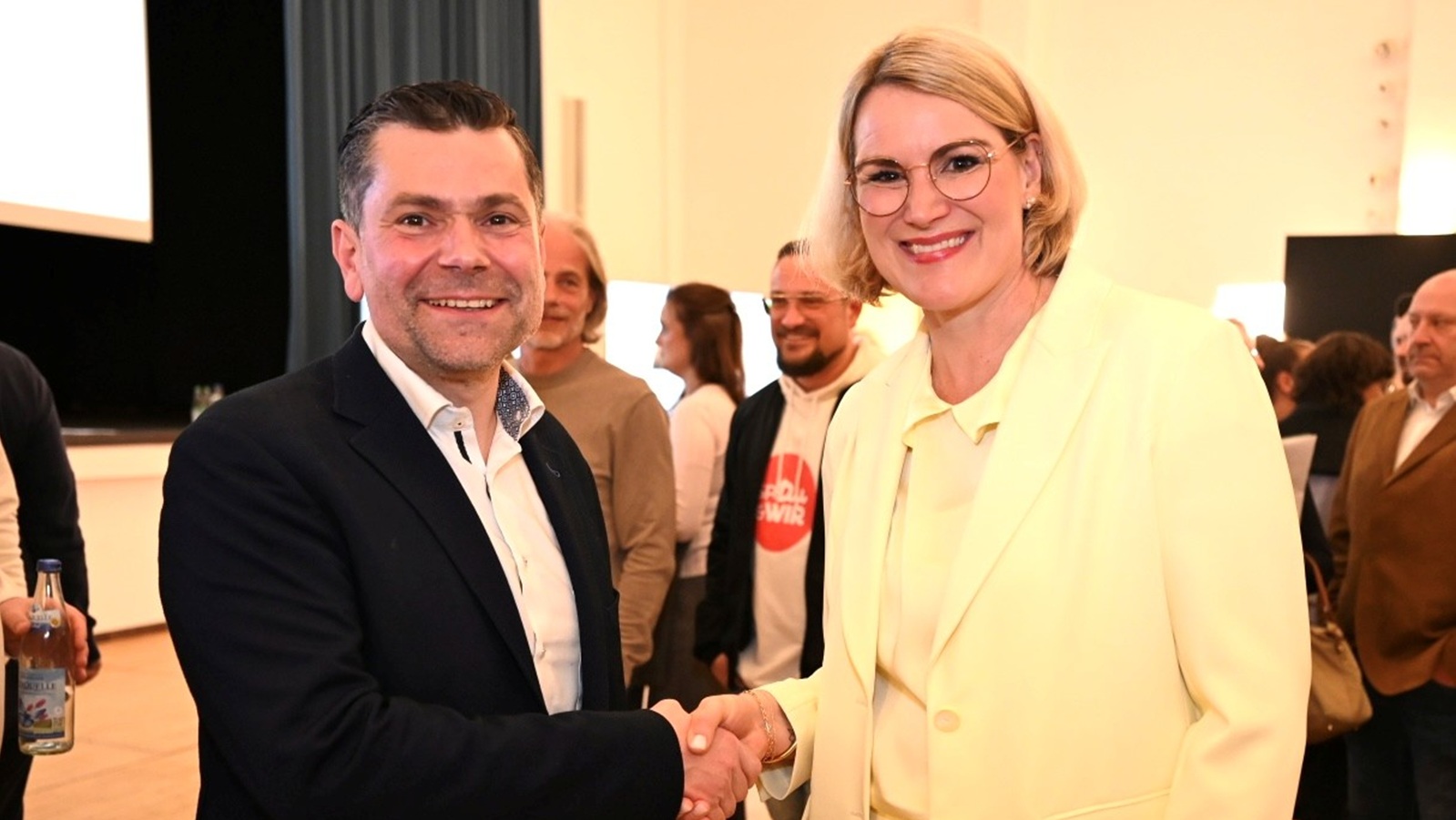 Eva Weber (CSU) und Dr. Florian Freund (SPD)
