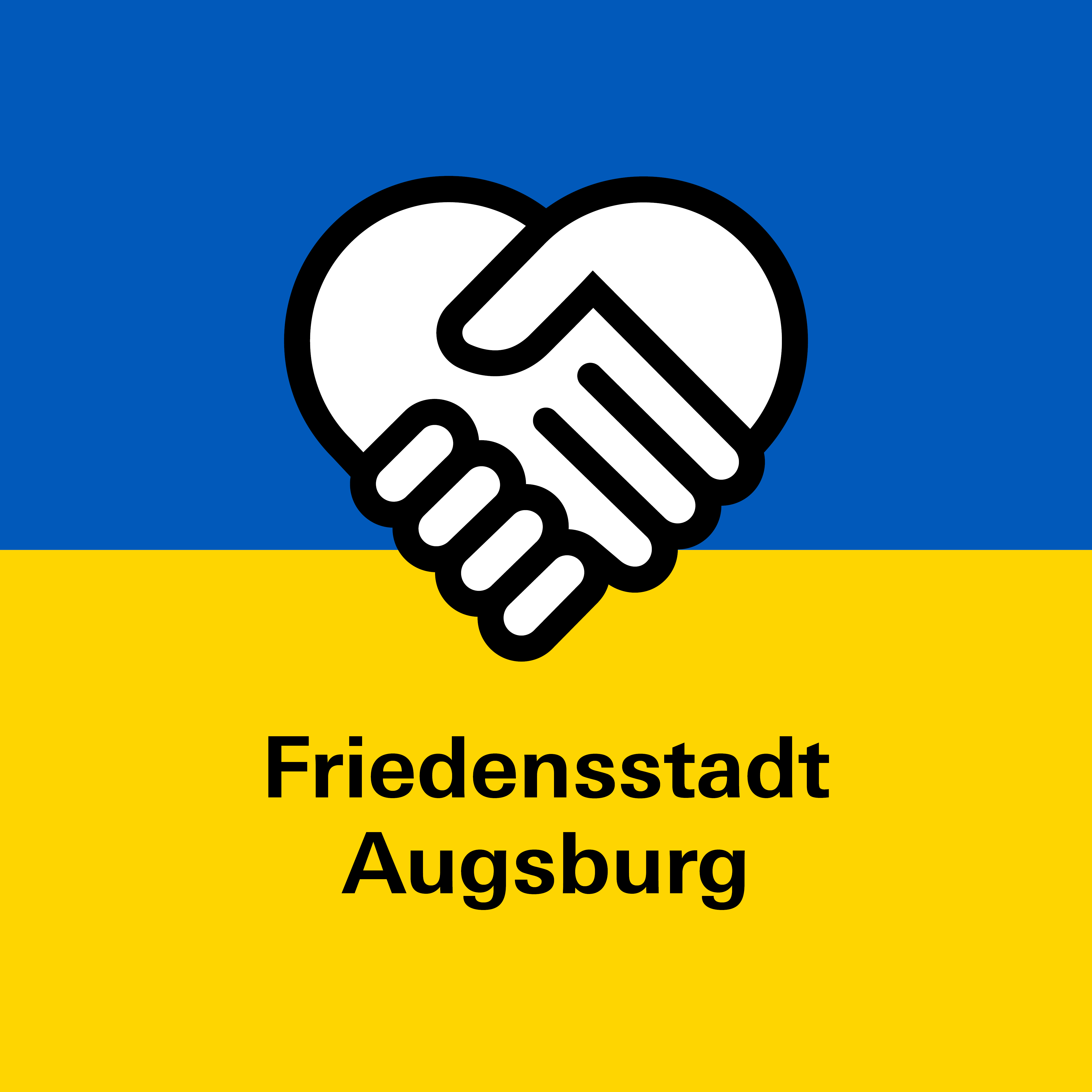 Ukraine Stadt Augsburg